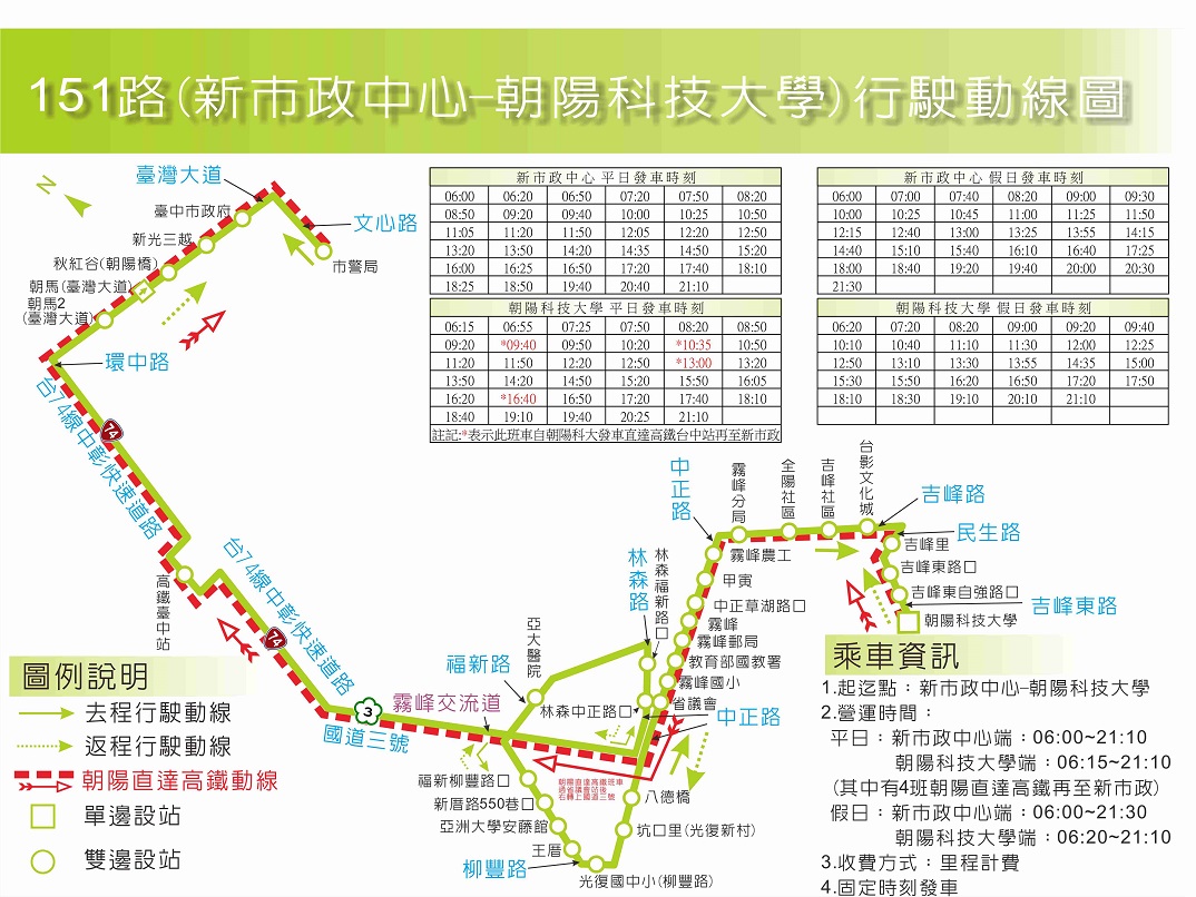 151路公車路線圖